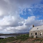 Verlassenes Haus auf South Uist