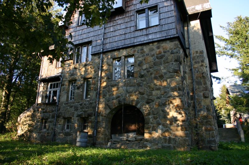 Verlassenes Haus im Erzgebirge