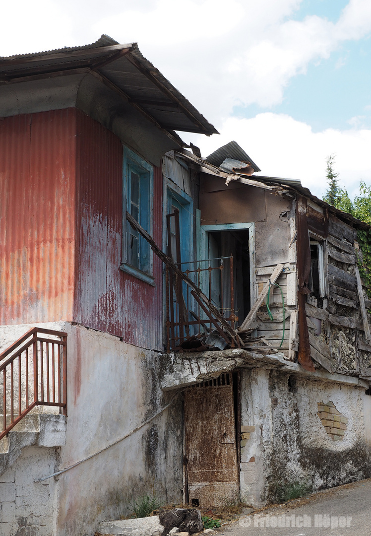 Verlassenes Haus in Syvros