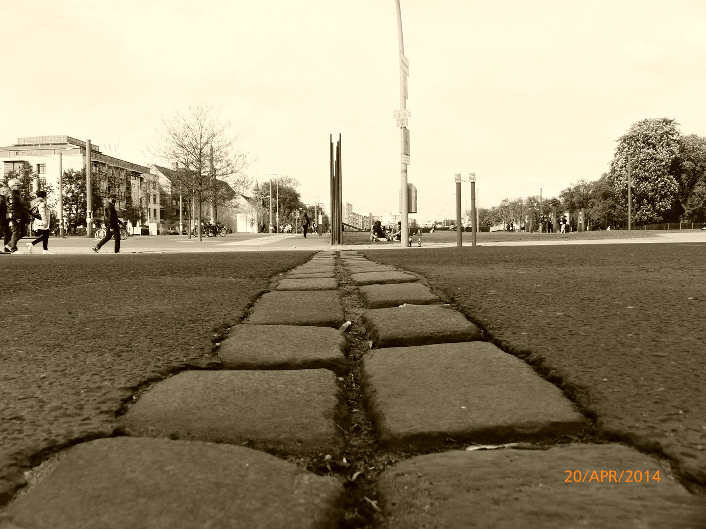 Verlauf Berliner Mauer