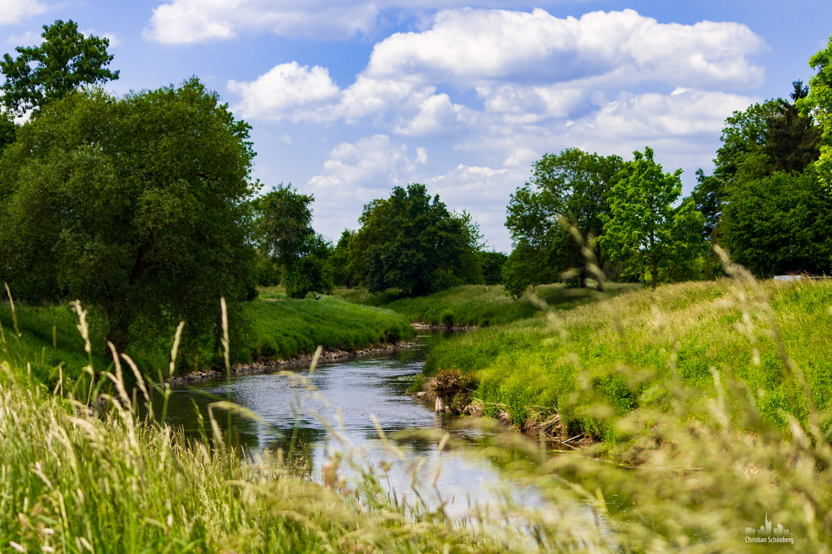 Verlauf der Nidda in Frankfurt, „Frankfurter GrünGürtel“