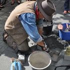 Verlegung der Stolpersteine für Familie Hirschfeld in Frankfurt