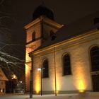 Verler Kirche im Schnee