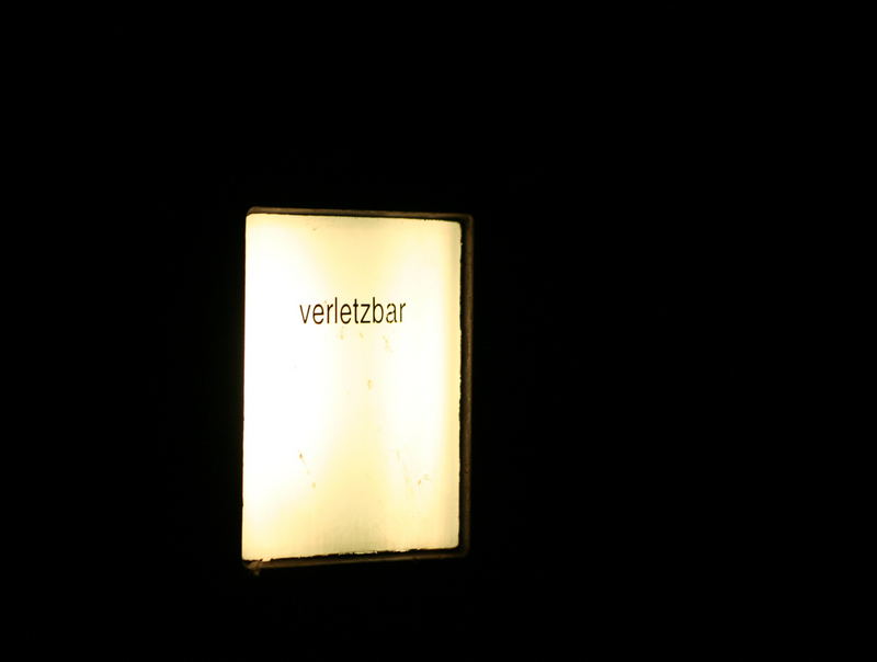 verletzbar bei Nacht