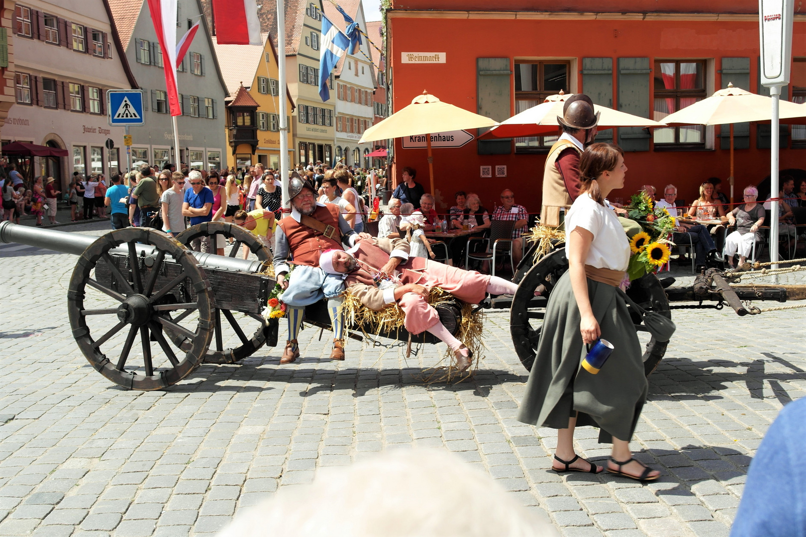 Verletzter auf KanoneKinderzeche DKB 2016