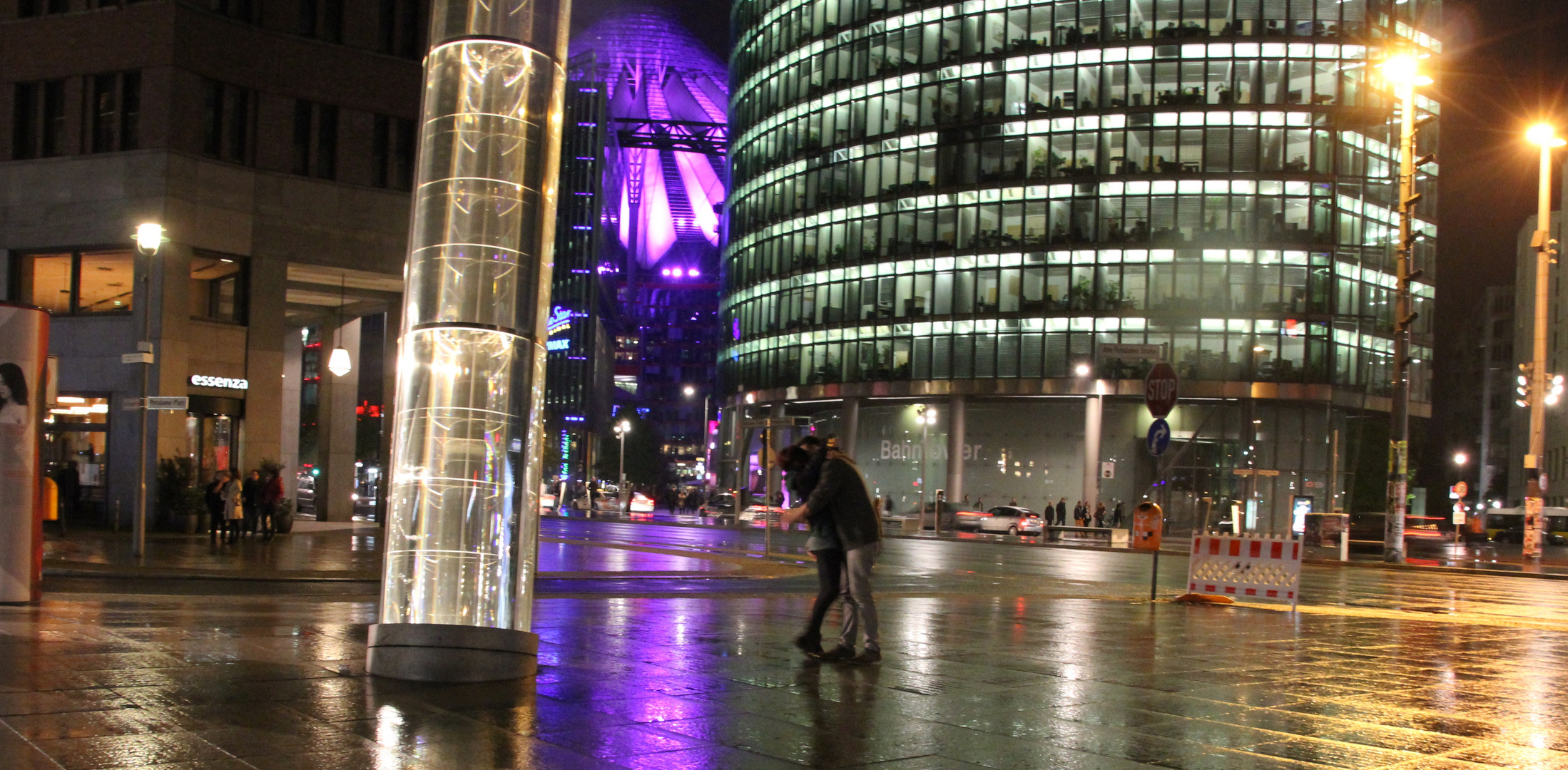 Verliebt am Potsdamer Platz