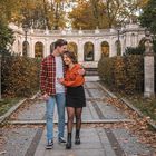  Verlobungsshooting im herbstlichen Volkspark Friedrichshain