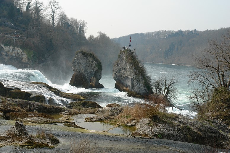 Verloren am Rheinfall