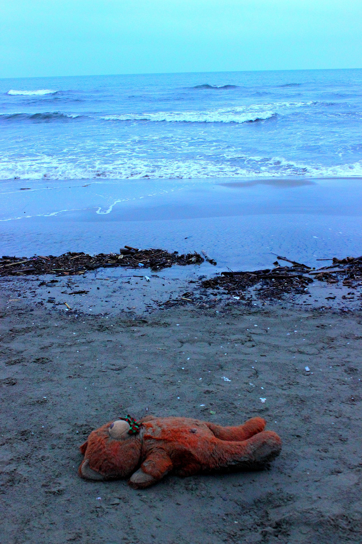 Verloren am Strand