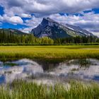 Vermilion Lakes & Mount Rundle, Banff NP, CA