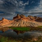 Vermillion Cliffs morgens nach dem Thunderstorm