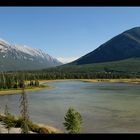 [ Vermillion Lakes und Rundle Mountain ]