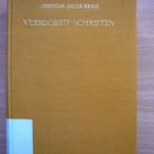 Vermischte Schriften? Vermischte Buchstaben...