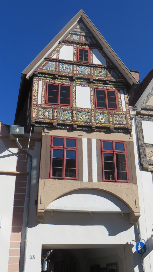 vermutlich das kleinste Haus in Lemgo