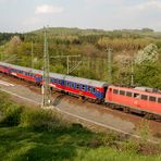 Vermutlich die letzte 110 am Schlüchterner Tunnel