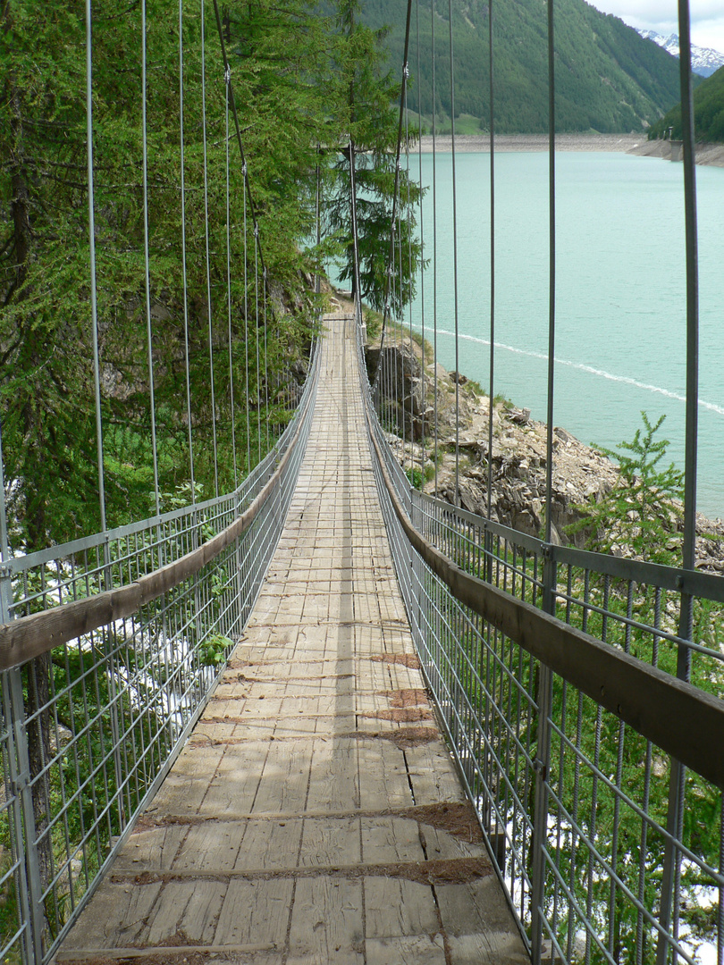 Vernagt-Stausee + Hängebrücke