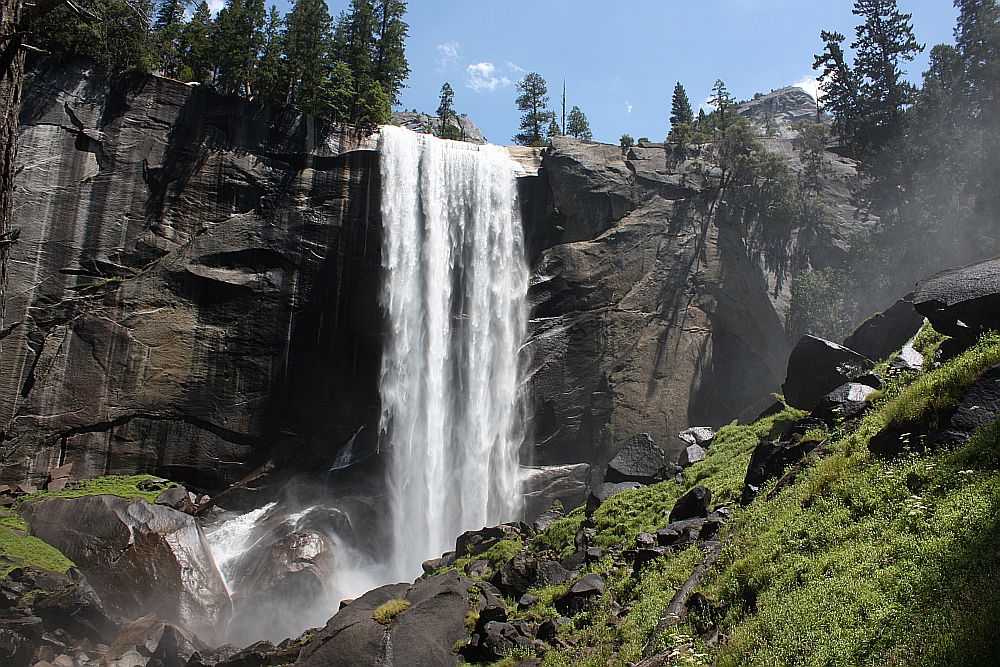 Vernal Fall am Merced River...