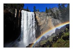 Vernal Falls mit Regenbogen