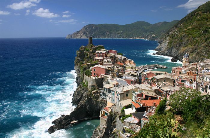 Vernazza at Cinque Terre, Italy