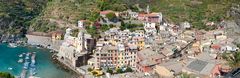 Vernazza aus der Vogelperspektive