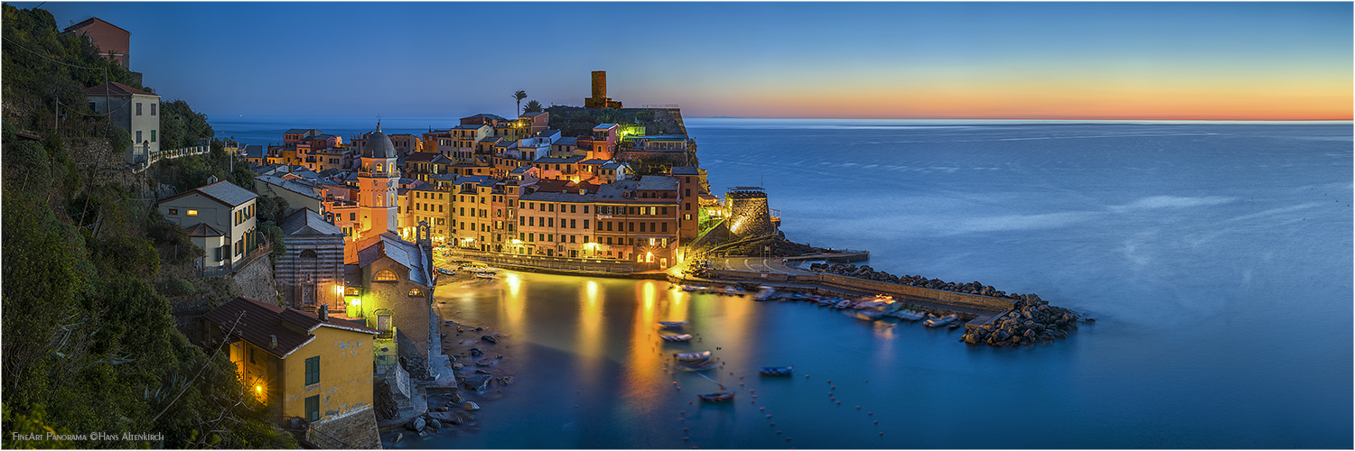 Vernazza im Abendlicht