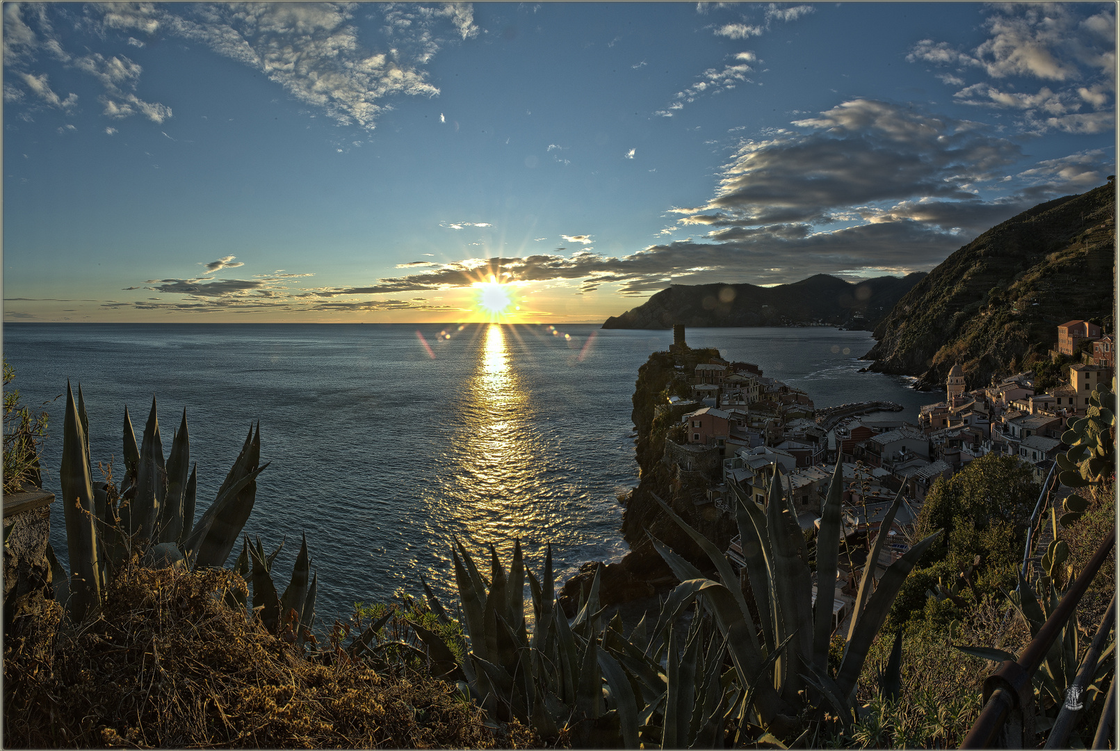 Vernazza Sonnenuntergang