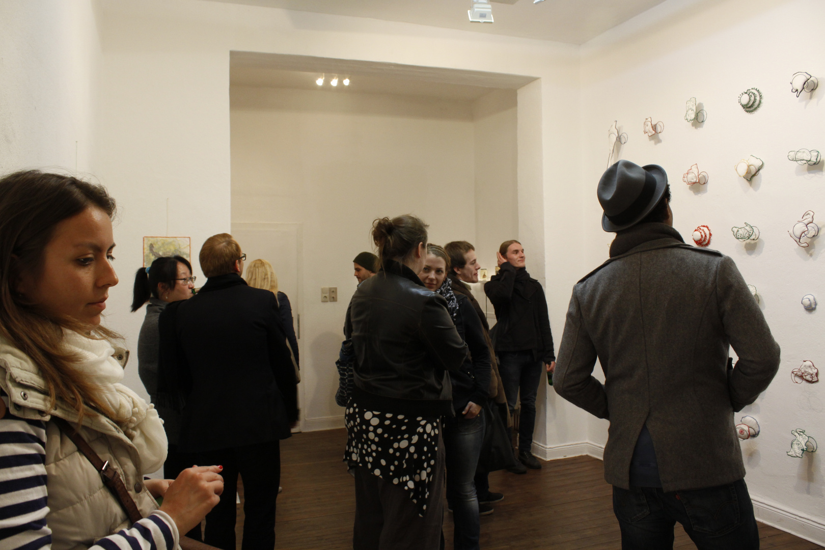 Vernissage in der Galerie Rasch