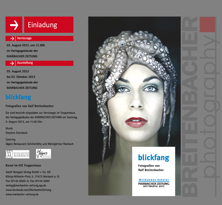 Vernissage - Kunst im MZ-Treppenhaus: blickfang