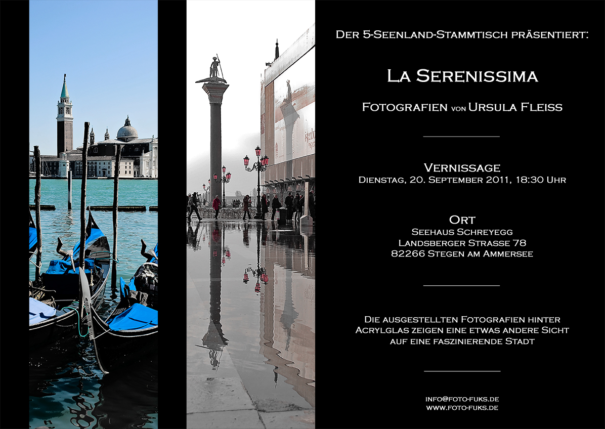 Vernissage 'La Serenissima'...
