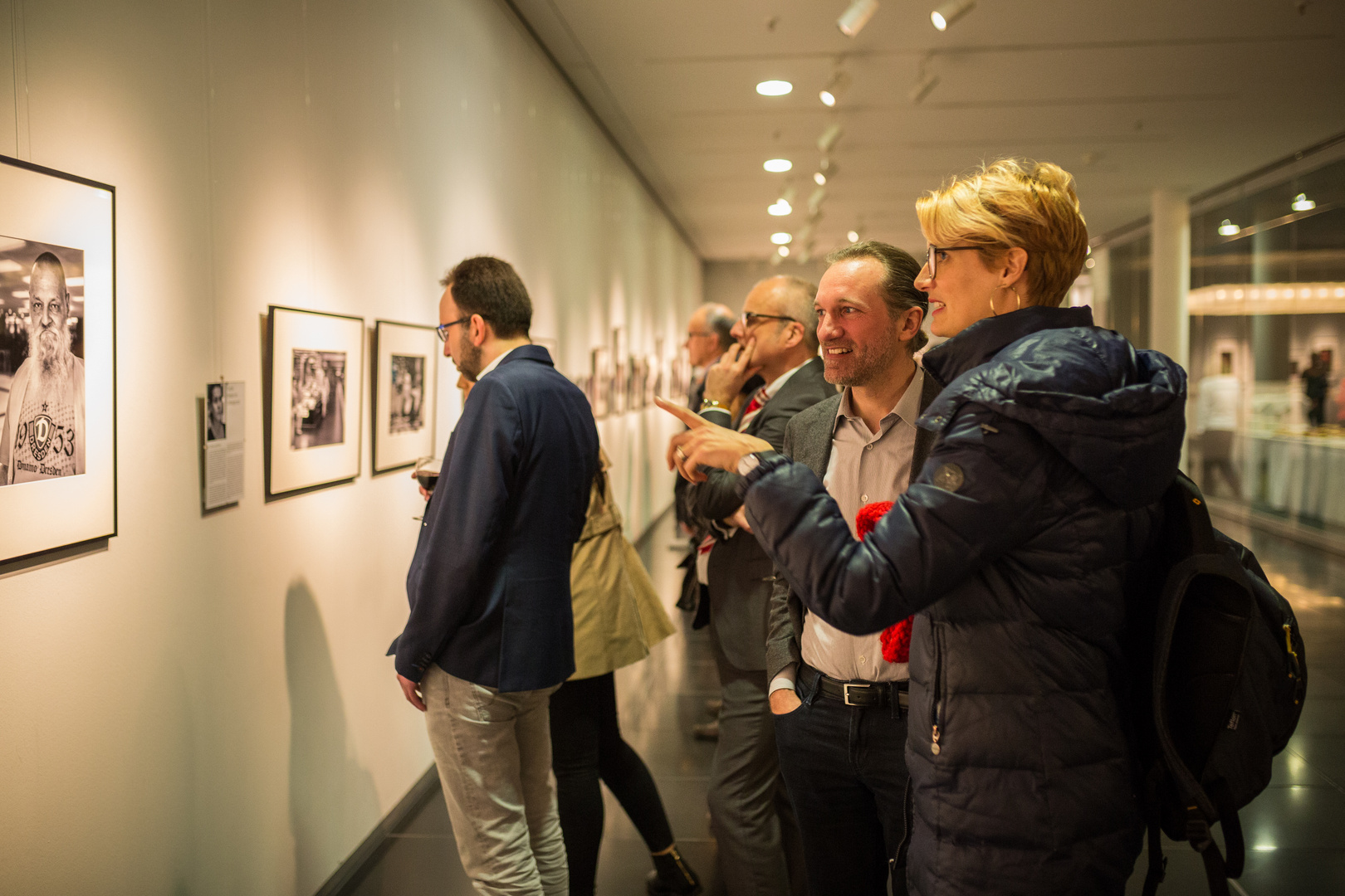 Vernissage "Menschen, die im Untergrund einer Stadt arbeiten"