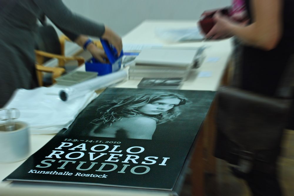 Vernissage mit Paolo Roversi