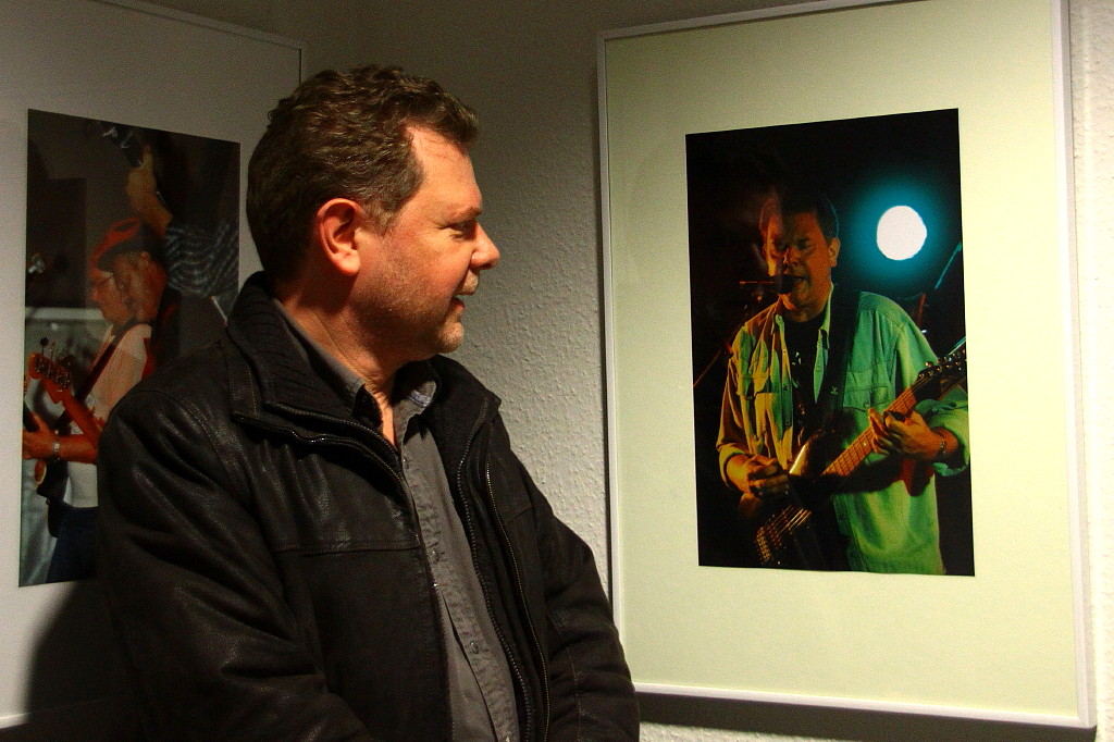 Vernissage : Roland mit Roland