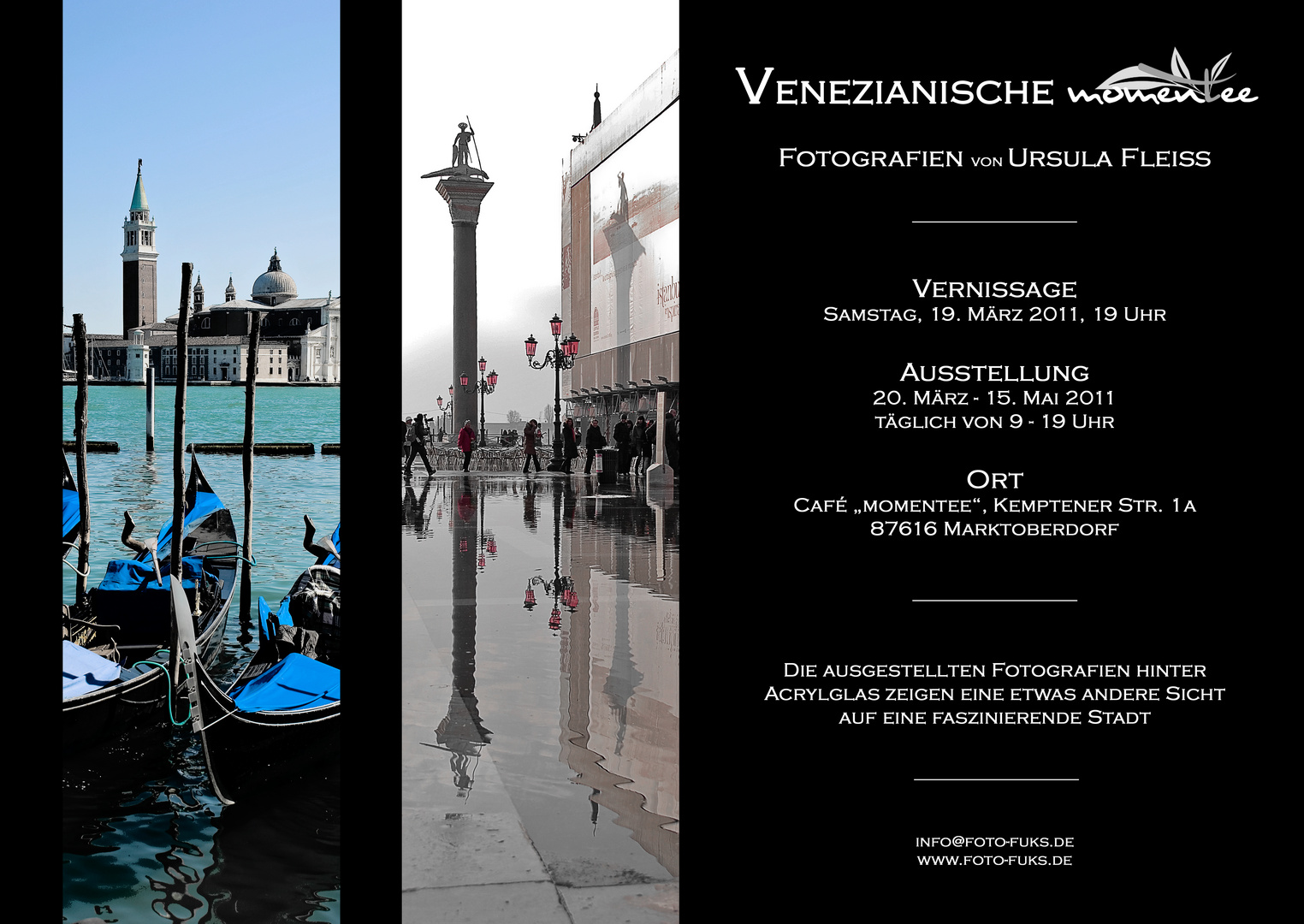Vernissage: Venezianische 'Momentee'