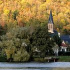 Vernon lumière d'automne sur la colline de Vernonnet