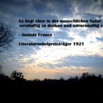 Vernunft ohne Konsequenz - Anatole France