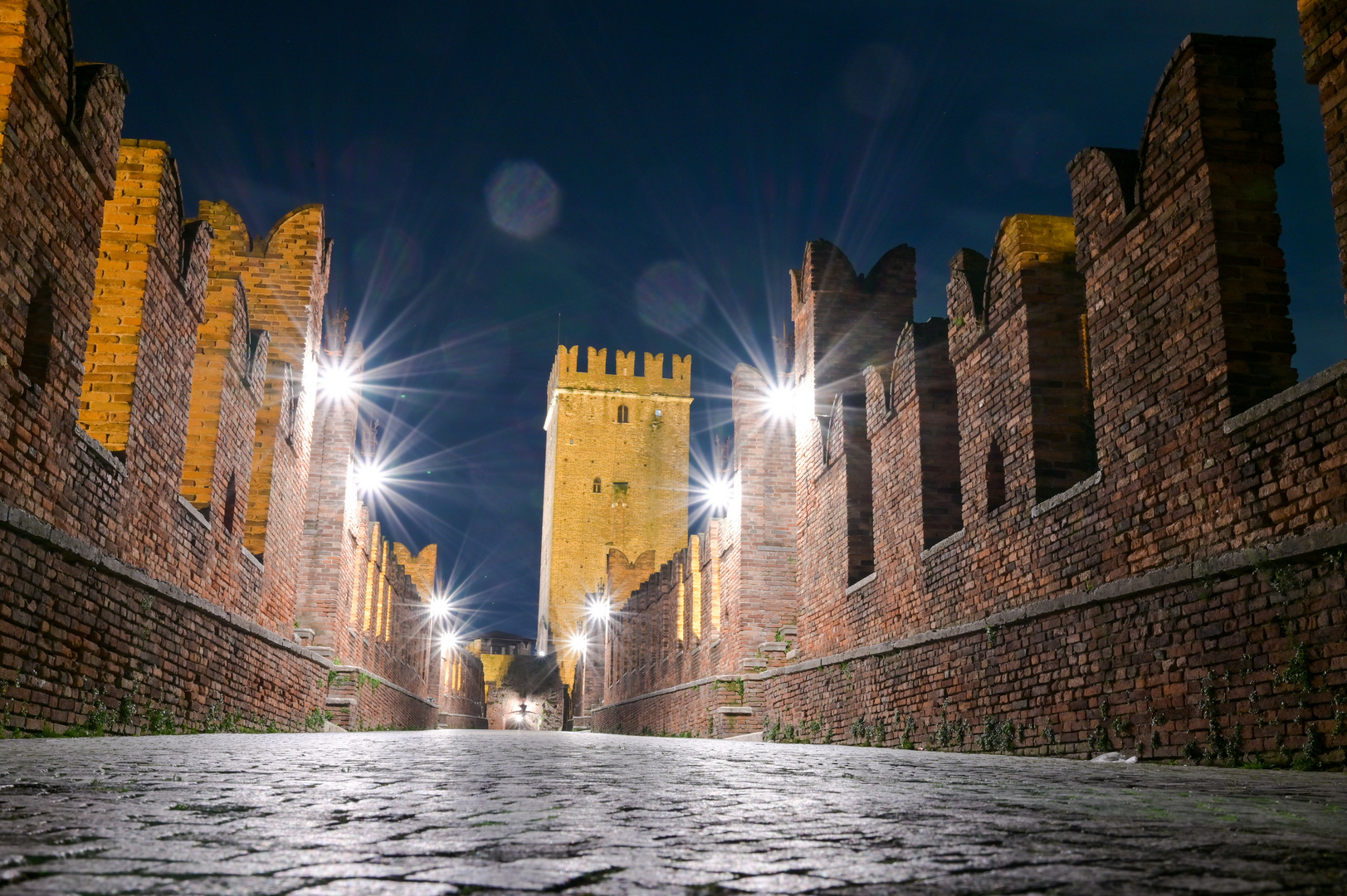 Verona at night 