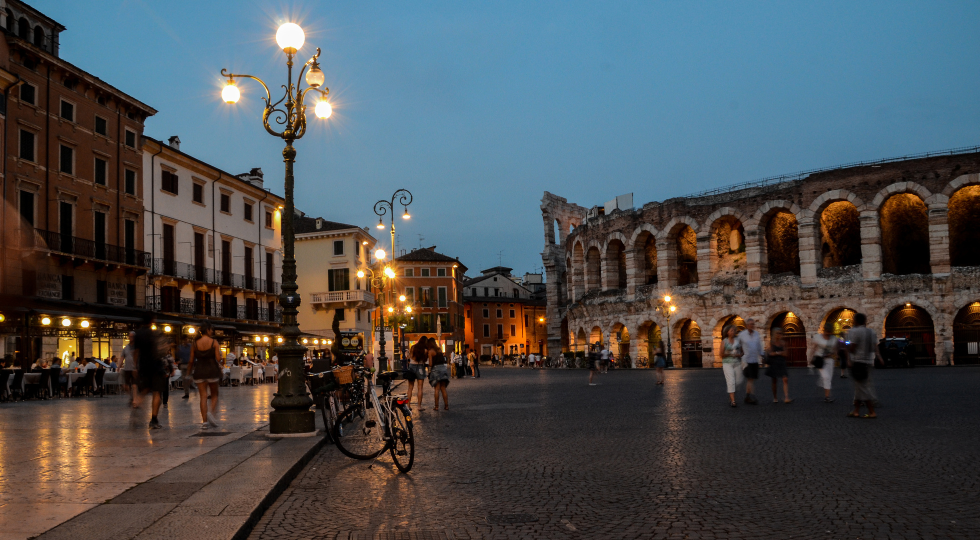 Verona bei Nacht