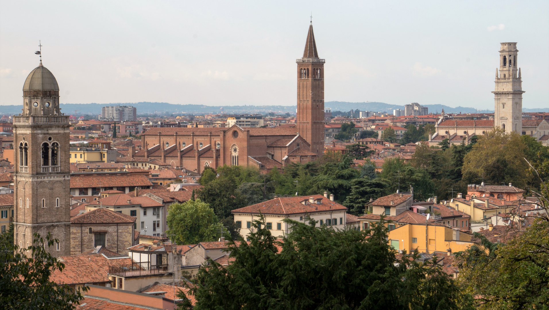 Verona die drei Türme