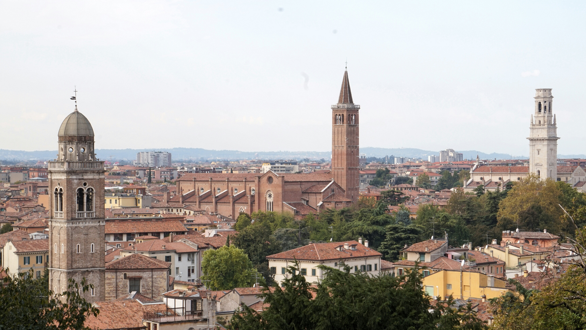 Verona die drei Türme