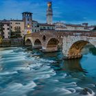 Verona during the blue hour