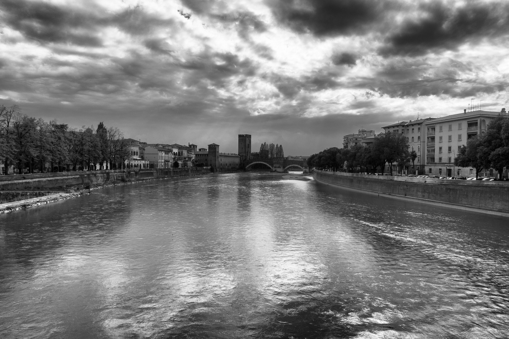 Verona, fiume Adige