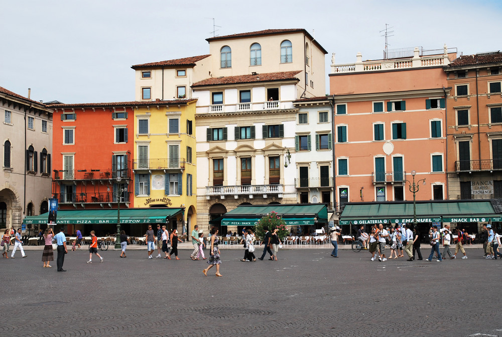 Verona, in der Nähe der Arena