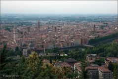 Verona mit bedecktem Horizont