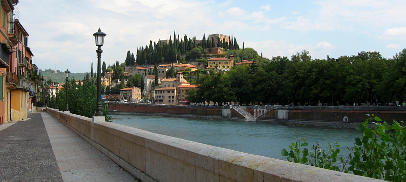 Verona mit Etsch (Adige)