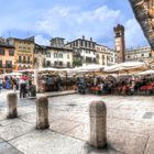 Verona piazza delle erbe