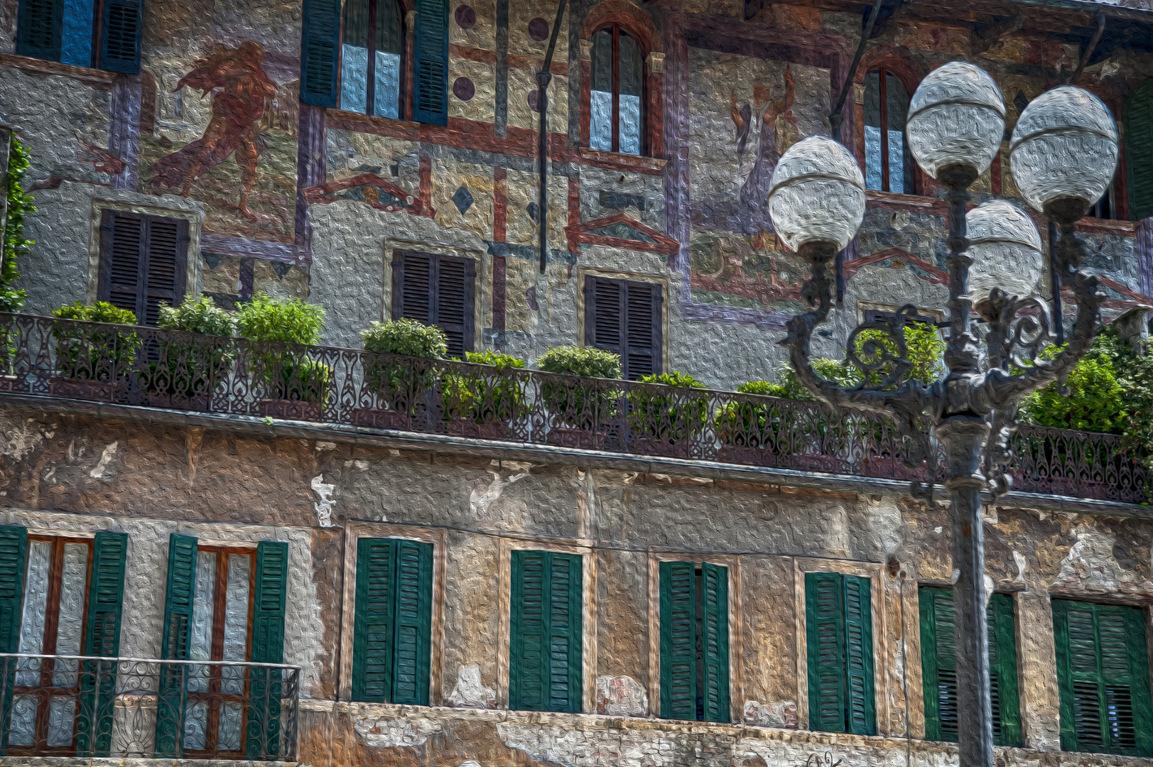 Verona Piazza Erbe