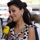 Verona Pooth in Berlin interview für RTL