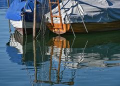 Verpackte Boote