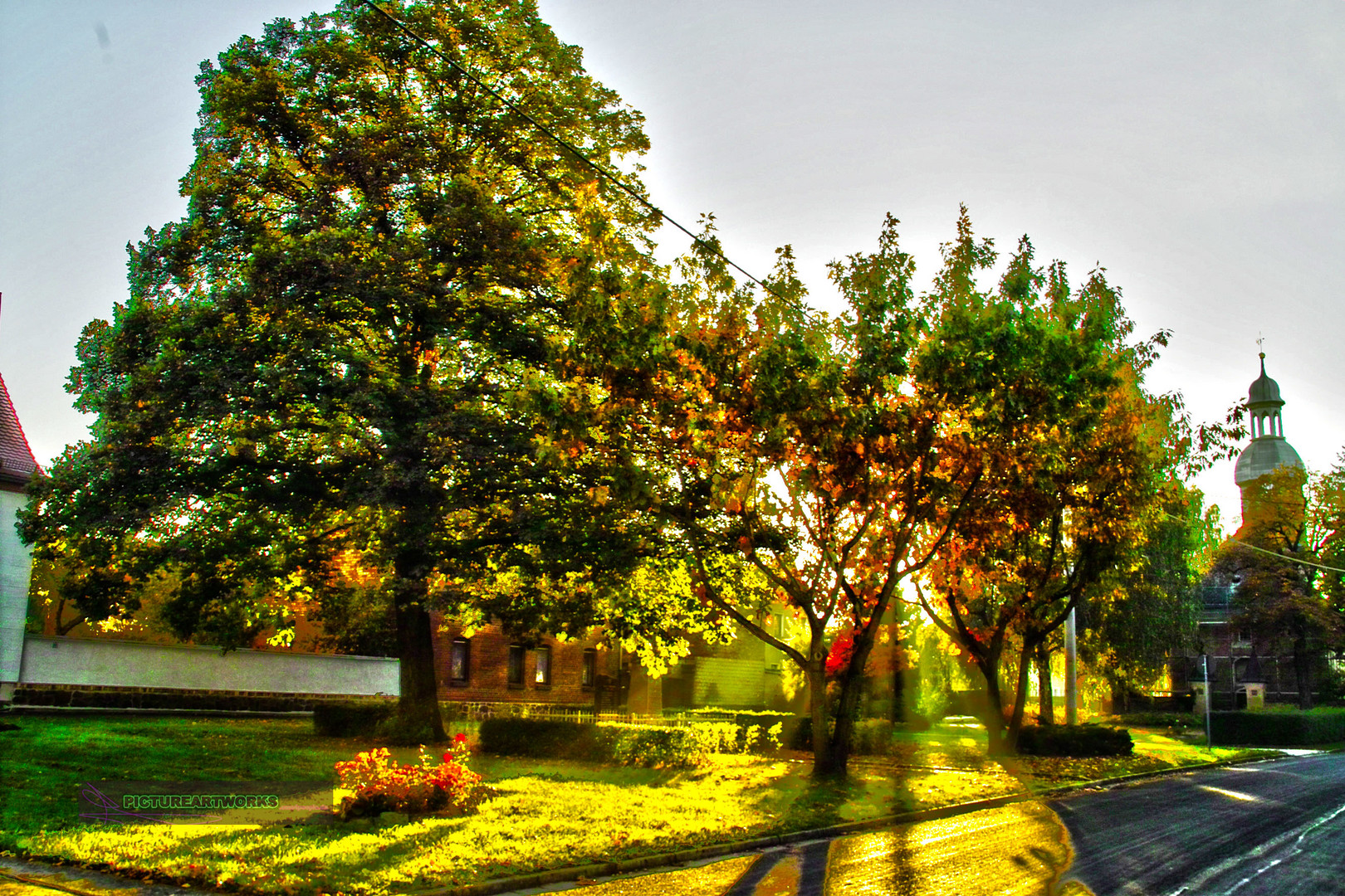 Verrauchte Herbststimmung