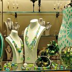 Verre de Murano dans une déclinaison de verts